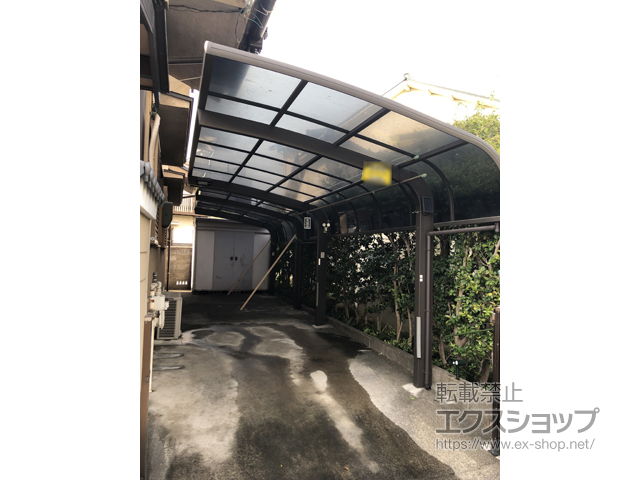 愛知県名古屋市のLIXIL リクシル（トステム）のカーポート テールポートシグマIII 積雪〜20cm対応 施工例