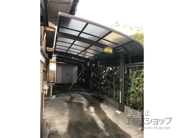 愛知県名古屋市のLIXIL リクシル（トステム）のカーポート テールポートシグマIII 積雪～20cm対応 施工例