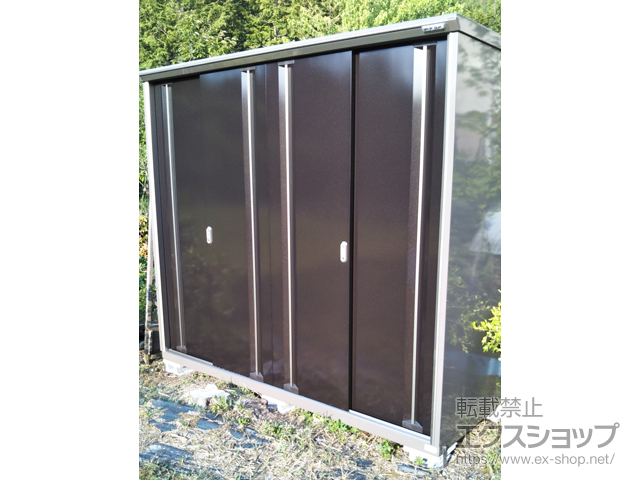 滋賀県大津市のの物置・屋外倉庫 ナイソーシスター 2160×920×1903 KMW-219E 施工例