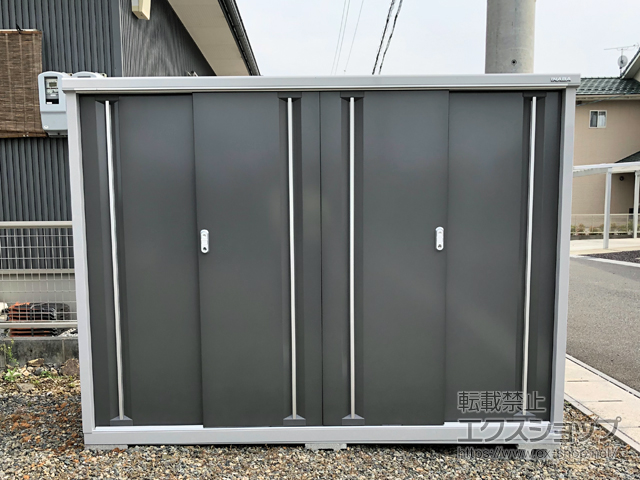 岐阜県揖斐郡大野町のの物置・屋外倉庫 シンプリー 一般型 2160×905×1603 MJX-219D-PG 施工例