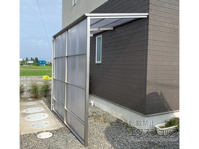 岐阜県揖斐郡大野町ののストックヤード ストックヤードII オープンタイプ 積雪〜20ｃｍ対応 施工例