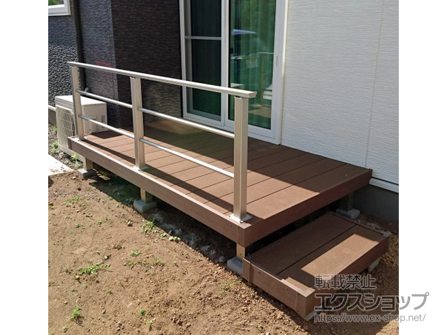 長野県上田市ののウッドデッキ リウッドデッキ 200 施工例