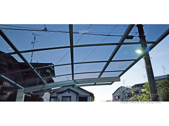 大阪府交野市ののカーポート レイナポートグラン　積雪〜20cm対応 施工例