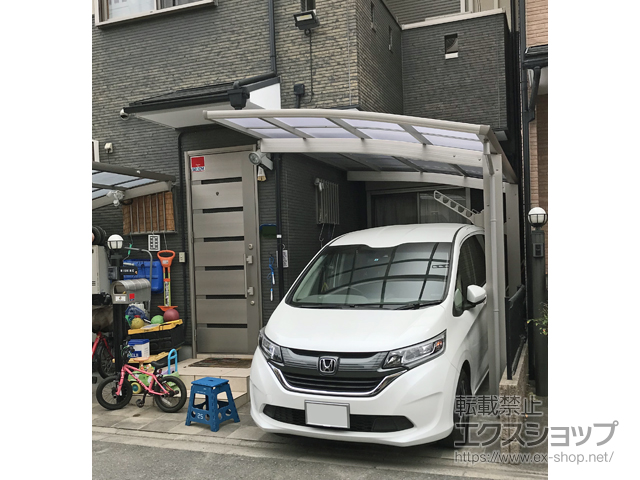 京都府京都市ののカーポート プレシオスポート 積雪〜20cm対応 施工例