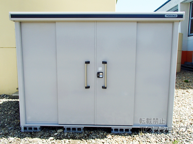 山形県東田川郡庄内町のの物置・屋外倉庫 エルモ 積雪型 2920×1870×2119（LMDS-2918） LMDS-2918-CB 施工例