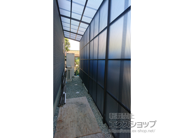 神奈川県足柄上郡開成町ののストックヤード ストックヤードII オープンタイプ 積雪〜20cm対応 施工例