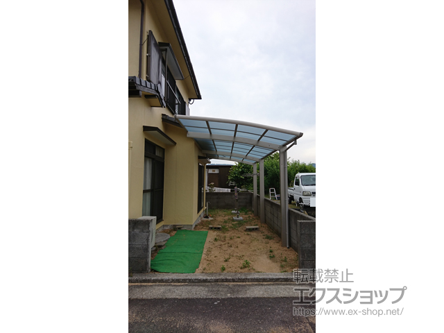 香川県高松市ののカーポート レイナポートグラン 延長　積雪〜20cm対応 施工例