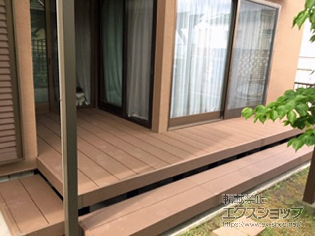 神奈川県横浜市ののウッドデッキ リウッドデッキ 200 施工例