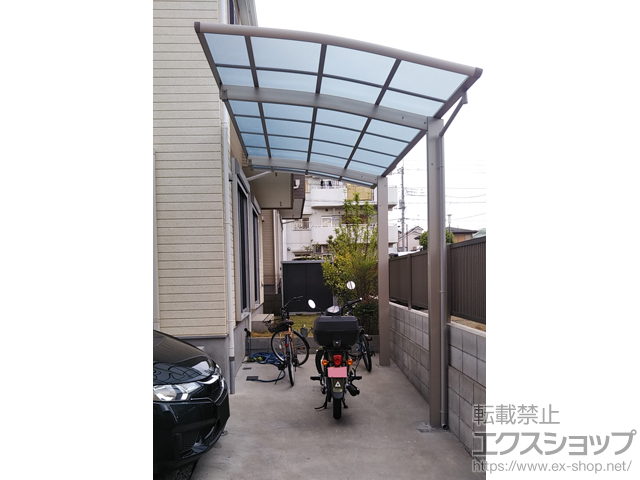 東京都小平市ののカーポート レイナポートグラン　積雪〜20cm対応 施工例