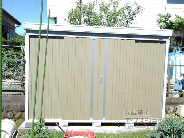 神奈川県相模原市のの物置・屋外倉庫 ネクスタ 一般型( NXN-29S-MB) 施工例