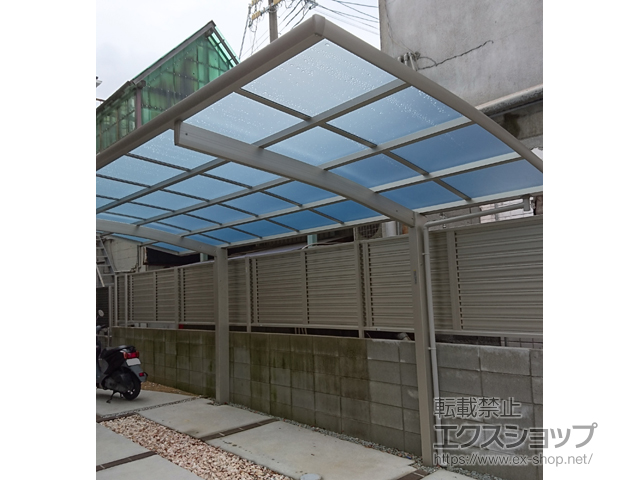 兵庫県伊丹市ののバルコニー・ベランダ屋根、カーポート レイナポートグラン　積雪〜20cm対応 施工例