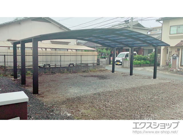 熊本県熊本市ののカーポート レイナトリプルポートグラン　積雪〜20cm対応 施工例