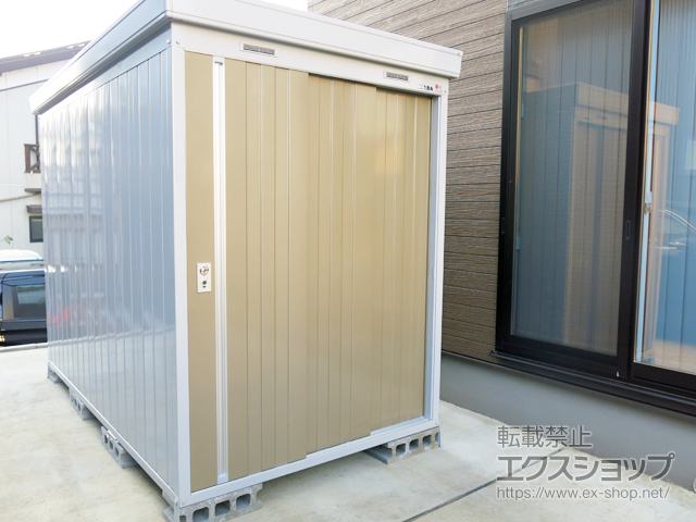 新潟県三条市のの物置・屋外倉庫 ネクスタ 多雪地型 1530×2630×2020（NXN-41CS） NXN-41CS-MB 施工例