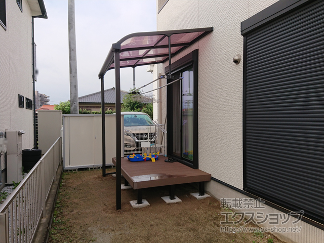 福岡県北九州市ののウッドデッキ マージウッドデッキ 施工例