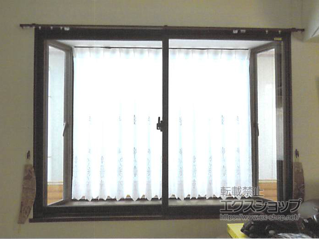 大分県大分市のの二重窓（内窓） インプラス ダストバリア仕様 引違い窓 2枚建 施工例