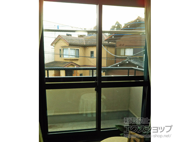 神奈川県相模原市のの二重窓（内窓） インプラス ダストバリア仕様 引違い窓 2枚建 施工例