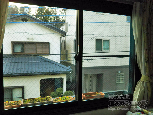 神奈川県相模原市のの二重窓（内窓） インプラス ダストバリア仕様 引違い窓 2枚建 施工例