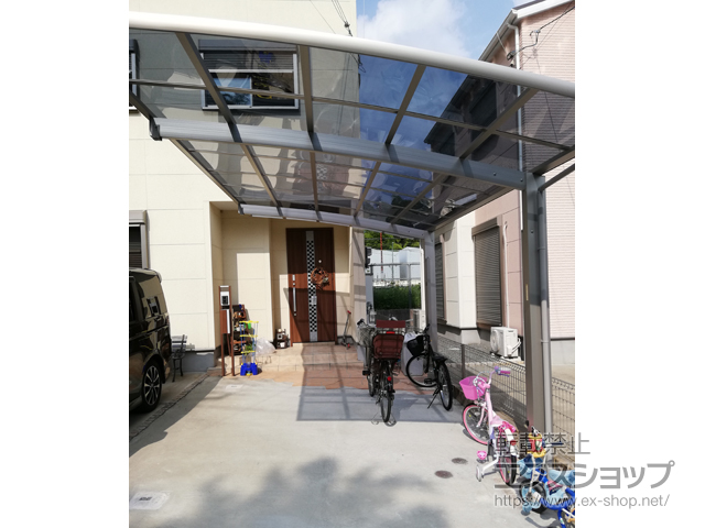 大阪府堺市ののカーポート レイナポートグラン　積雪〜20cm対応 施工例