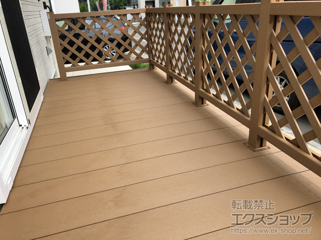 北海道札幌市ののウッドデッキ マージウッドデッキ 施工例