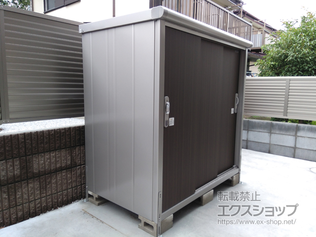 東京都武蔵野市のの物置・屋外倉庫 エスモ 一般型 （ESE-1509E） 施工例