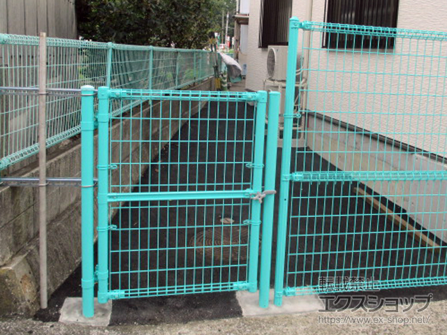 大分県大分市のの門扉 UN門扉 片開き A1200-50 施工例