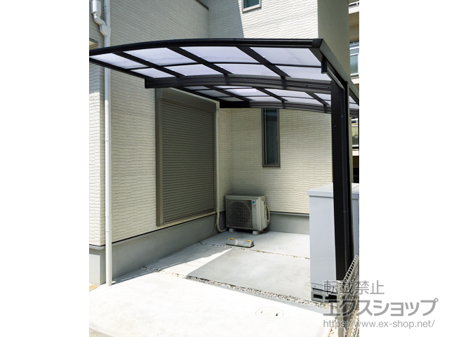 兵庫県明石市ののカーポート プレシオスポート 積雪〜20cm対応 施工例