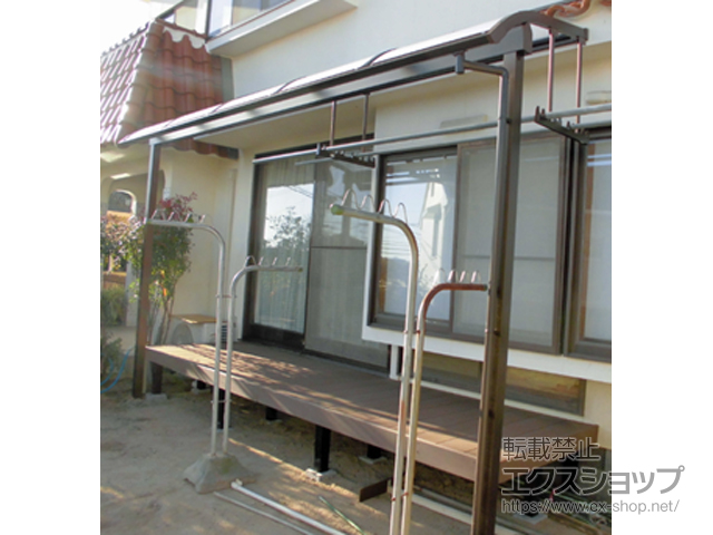 広島県安芸郡府中町ののウッドデッキ リウッドデッキ 200 施工例