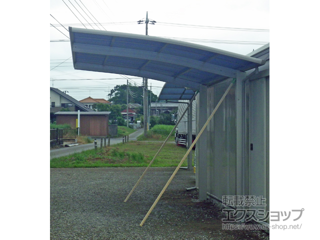 千葉県山武市ののカーポート プレシオスポート 積雪〜20cm対応 施工例