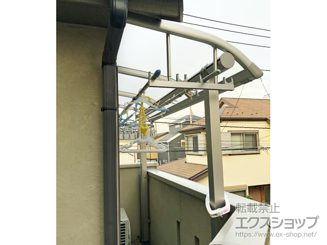 東京都西東京市ののバルコニー・ベランダ屋根 プレシオステラス R型 屋根タイプ 単体 積雪〜20cm対応 施工例