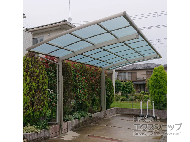 茨城県水戸市ののカーポート レイナポートグラン　積雪〜20cm対応 施工例