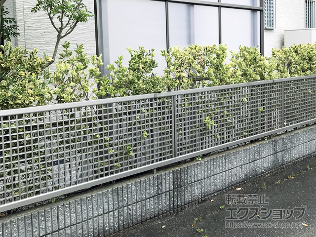 熊本県熊本市ののストックヤード スピーネストックヤードF型 パネルタイプ スクリーン仕様 積雪〜20cm対応 施工例