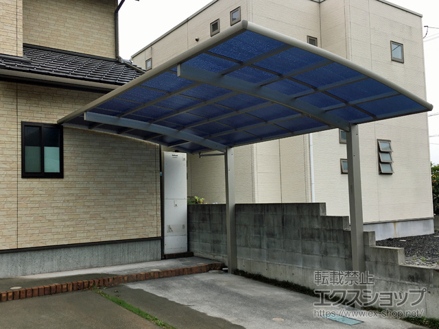 広島県福山市ののカーポート レイナポートグラン　積雪〜20cm対応 施工例