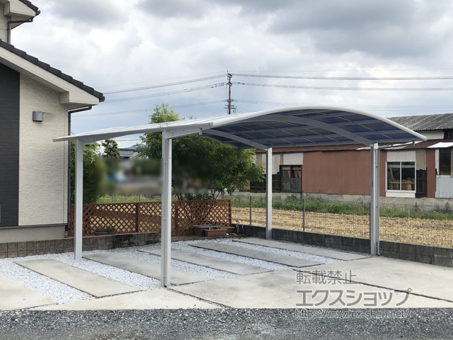福岡県京都郡みやこ町ののカーポート レイナツインポートグラン　積雪〜20cm対応 施工例