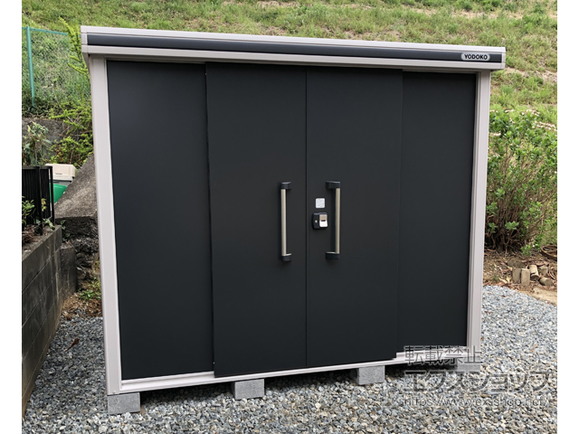 東京都八王子市のの物置・屋外倉庫 エルモ 一般型 2570×2220×2117（LMD-2522） LMD-2522-SM 施工例