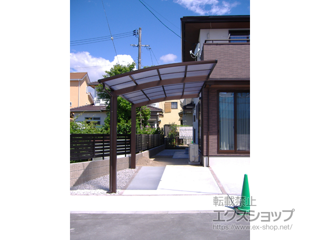 山口県岩国市ののカーポート レイナポートグラン　積雪〜20cm対応 施工例