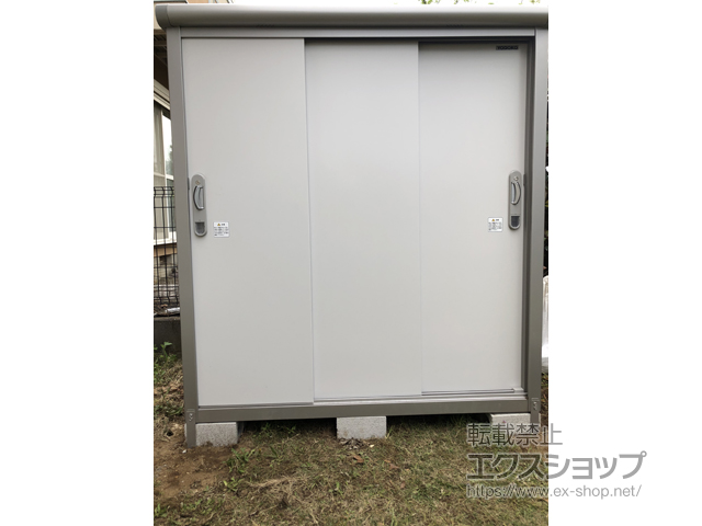 千葉県船橋市のの物置・屋外倉庫 エスモ 一般型 1350×750×1501 ESE-1307E-PW 施工例