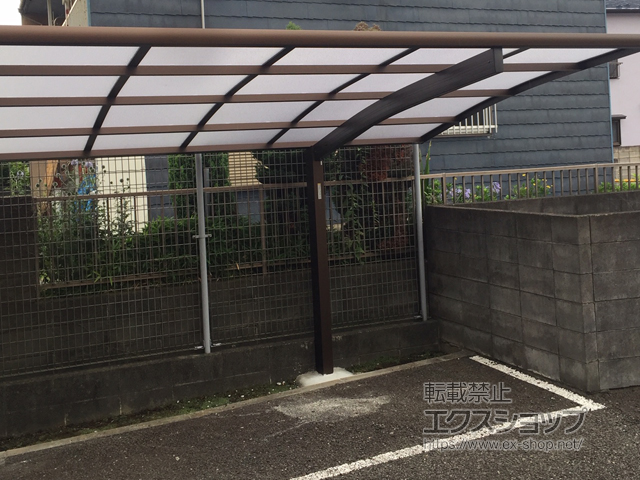 神奈川県座間市ののカーポート プレシオスポート 積雪〜20cm対応 施工例