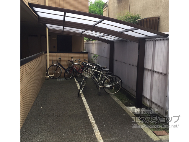 神奈川県座間市ののカーポート プレシオスポート 積雪〜20cm対応 施工例