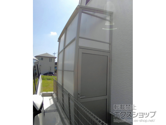 千葉県市川市ののストックヤード ストックヤードII 片側ドア付きタイプ 積雪〜20ｃｍ対応 施工例