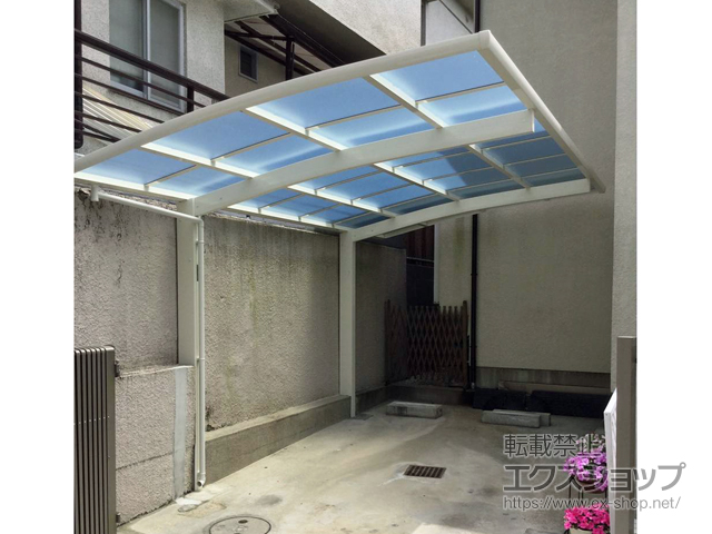 大阪府豊中市ののカーポート レイナポートグラン　積雪〜20cm対応 施工例