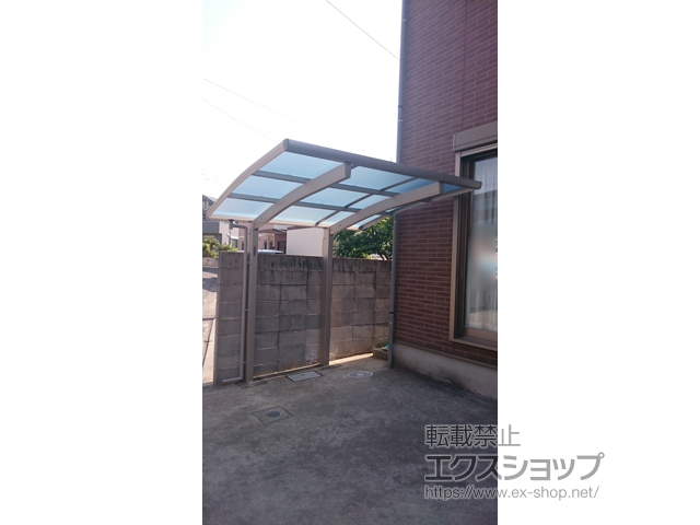 鹿児島県鹿児島市ののサイクルポート・駐輪場 レイナポートグランミニ 積雪〜20cm対応 施工例