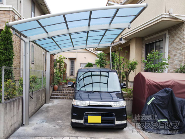 千葉県富津市ののカーポート レイナポートグラン　積雪〜20cm対応 施工例