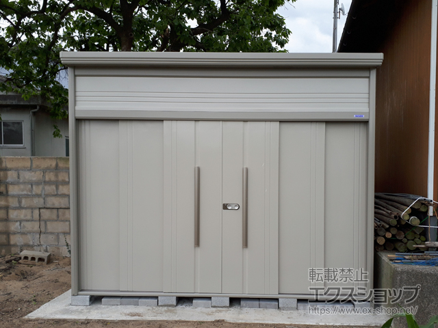 愛媛県今治市のの物置・屋外倉庫 Mr.トールマンダンディ 一般型 3232×1922×2570（JN-3219） JN-3219-W 施工例