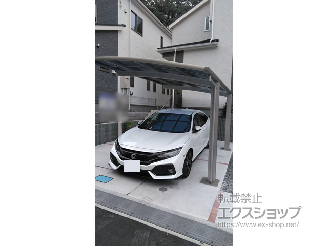 神奈川県逗子市ののカーポート レイナポートグラン　積雪〜20cm対応 施工例