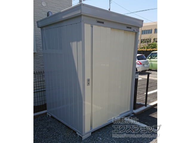 静岡県三島市のの物置・屋外倉庫 ネクスタ 一般型 1530×1370×2020（NXN-20S） NXN-20S-FW 施工例