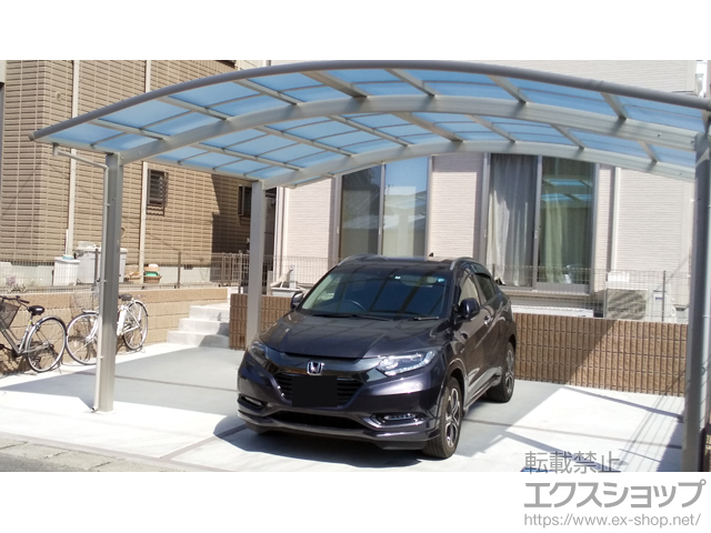 千葉県松戸市ののカーポート レイナツインポートグランZ　積雪〜20cm対応 施工例