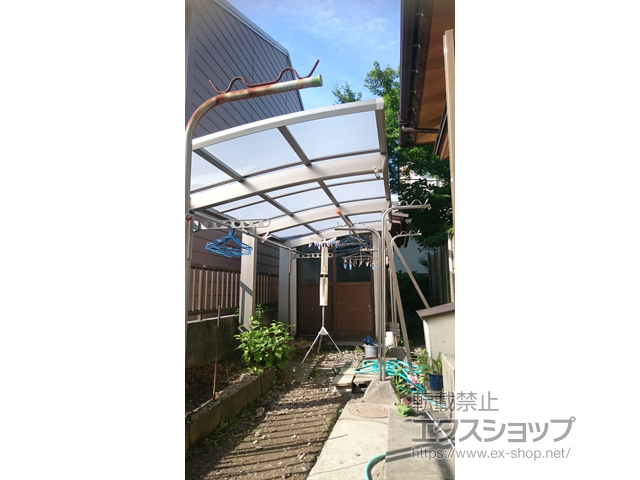 福井県小浜市ののサイクルポート・駐輪場 ファインポート?Zミニ 積雪50cmタイプ 施工例