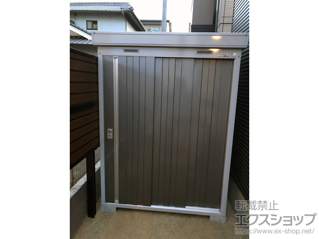 大分県大分市のの物置・屋外倉庫 ネクスタ 一般型 1530×2210×2020 NXN-33CS-PG 施工例