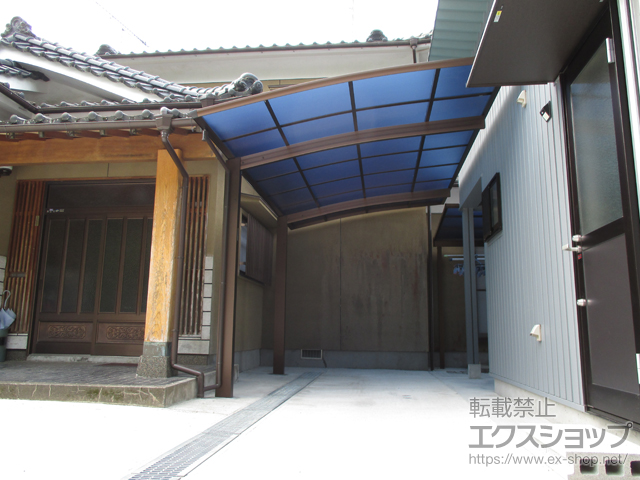 大分県大分市ののカーポート プレシオスポート 積雪〜20cm対応 施工例