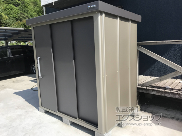 鹿児島県鹿児島市のの物置・屋外倉庫 エスケーエイト  一般型 ( SK8-70-GK) 施工例